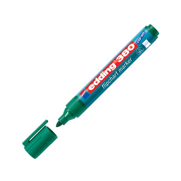 Popisovač na papierové bloky Edding 380 zelený