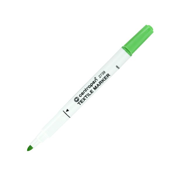 Popisovač CENTROPEN 2739 Textile - zelený