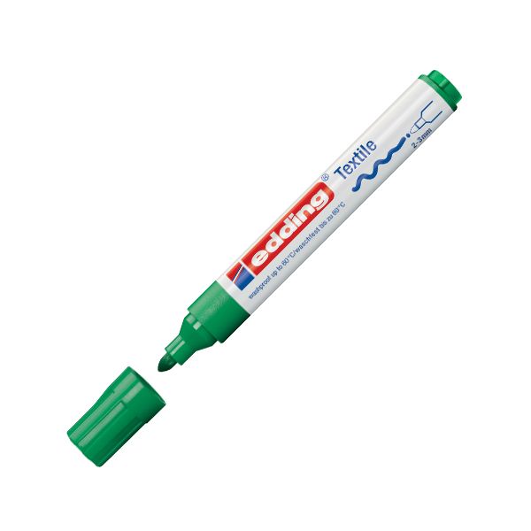 Popisovač na textil Edding 4500 zelený