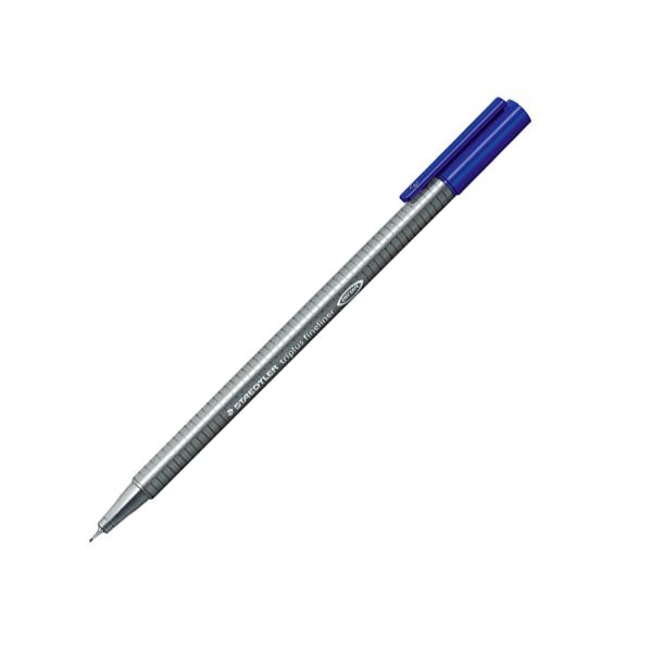 Liner, 0,3 mm, STAEDTLER "Triplus", kráľovsky modrý