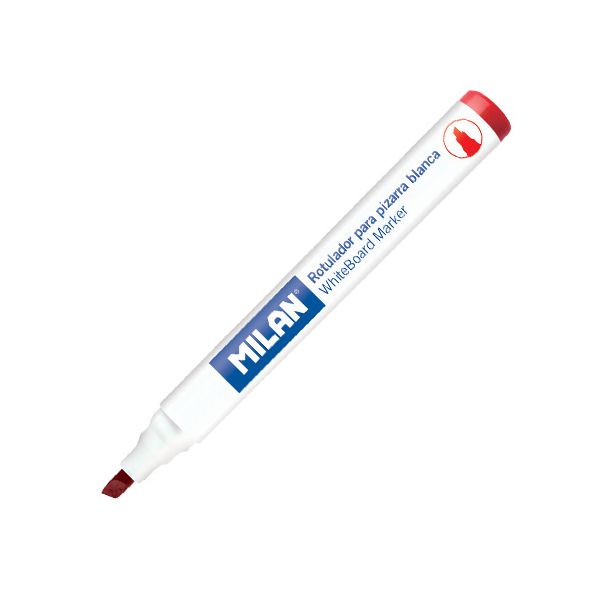 Popisovač MILAN Whiteboard Marker 1-4 mm, červený