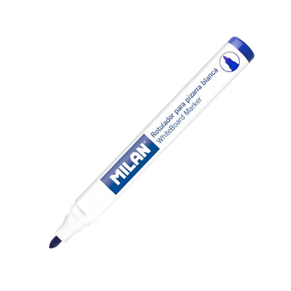 Popisovač MILAN Whiteboard Marker 4,7 mm, modrý