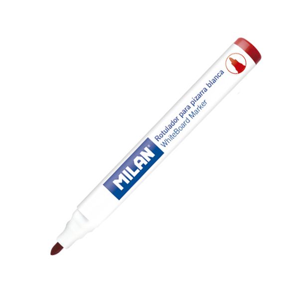 Popisovač MILAN Whiteboard Marker 4,7 mm, červený