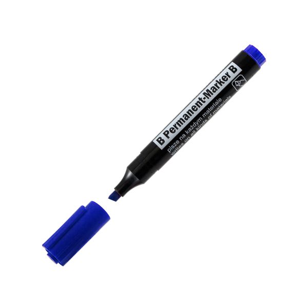 Popisovač Permanent B - modrý
