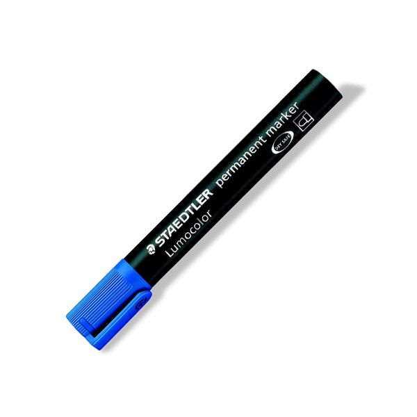 Permanentný popisovač, 2 mm, kuželový hrot, STAEDTLER "Lumocolor 352", modrý