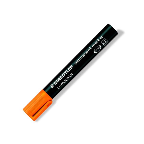 Permanentný popisovač, 2 mm, kuželový hrot, STAEDTLER "Lumocolor 352", oranžový