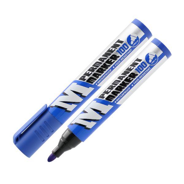 Permanentný popisovač M&G 100 economical - modrý