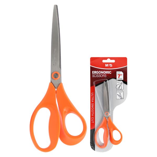 Nožnice ergonomické M&G 7"/18 cm