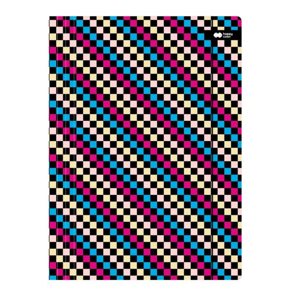 Doska s gumičkou Happy Color 24 x 31 cm (A4) kartón - Skate mix