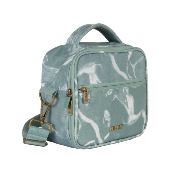 Izotermická taška na potraviny MILAN (3,5 l) + 3x desiatový box, zelená