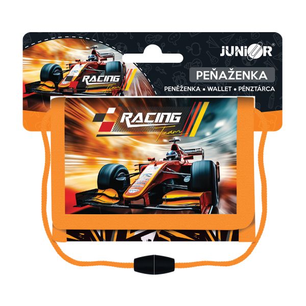 Detská textilná peňaženka JUNIOR S8 - Racing Team