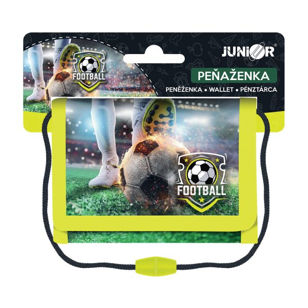Detská textilná peňaženka JUNIOR S8 - Football