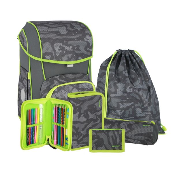 Školská taška - 6-dielny set COSMO - T-Rex