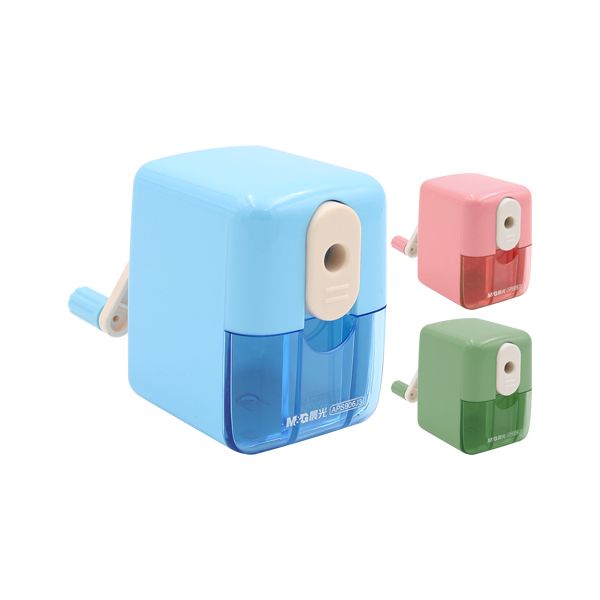 Strúhadlo stolové M&G - mechanické, mix 3 farieb