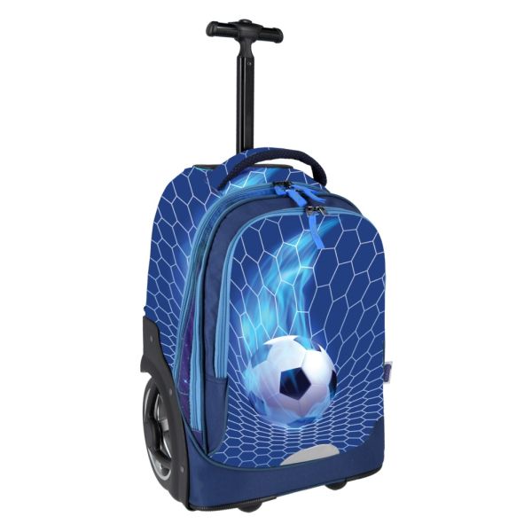 Školský batoh na kolieskach SPIRIT Trolley Football Champion 01 - Futbal