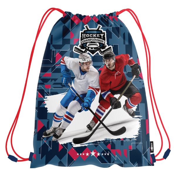 Vrecko na prezuvky s potlačou JUNIOR S8 - Hockey