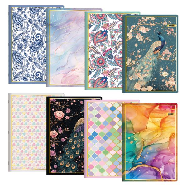 Zošit A5, linajkový 544, 40 listový, Exclusive "Vista"