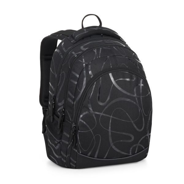 Školský batoh BagMaster Digital 24 B - čierny
