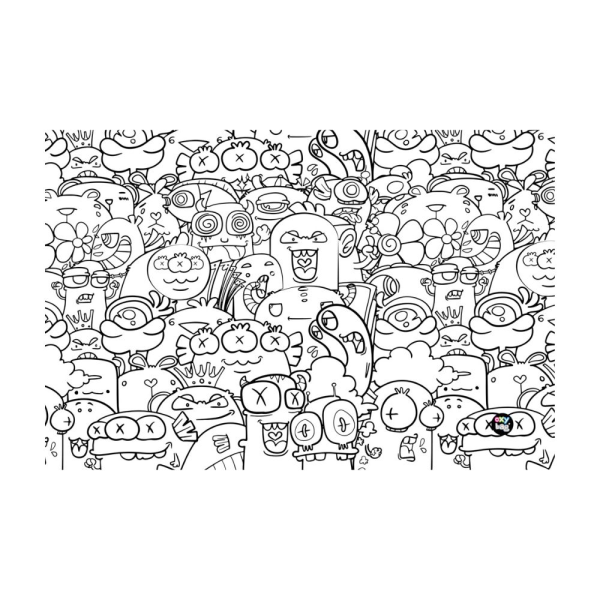 Podložka na stôl 60x40cm Monsters