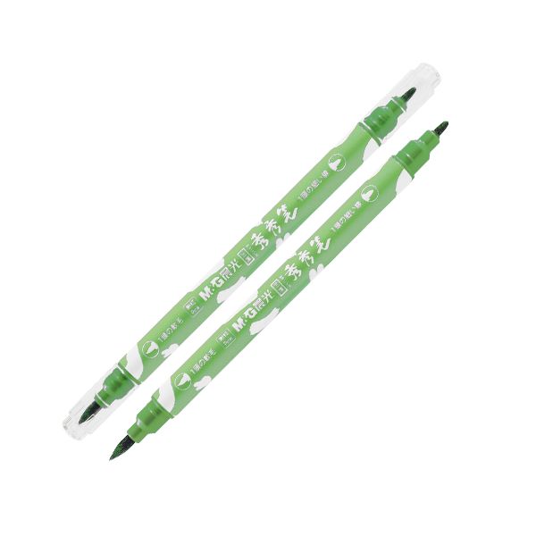 Popisovač M&G Miffy Marker 1 mm obojstranný, svetlo zelený