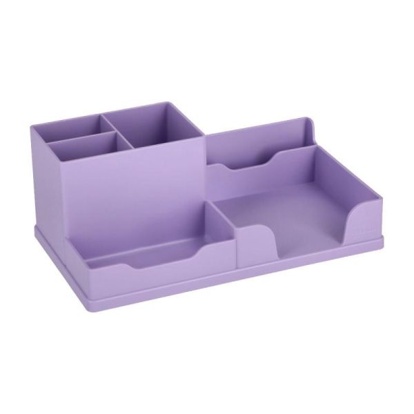 Organizér stolový - pastelovo fialový