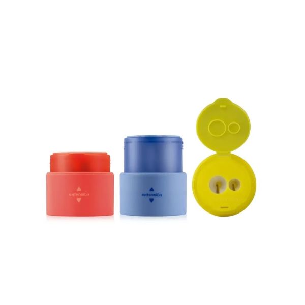 Strúhadlo MILAN Extension dvojité s rozšíriteľným zásobníkom