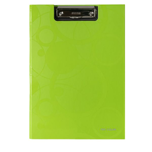 Podložka A4 dvojitá s klipom Neo Colori - zelená