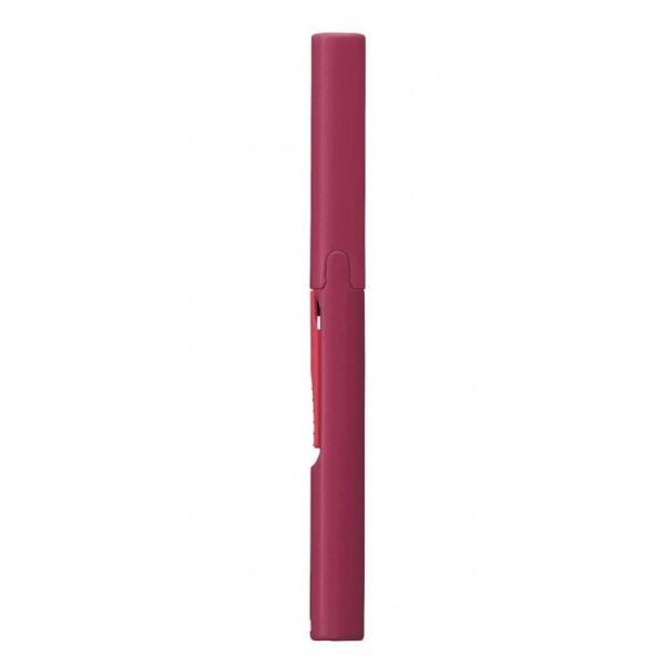 Nožnice vreckové PLUS SC-130PF - wine red