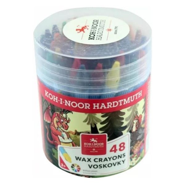 Voskovky KOH-I-NOOR 8236/48, sada 48 ks
