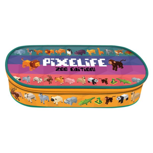 Puzdro na perá JUNIOR S8 - Pixelife Zoo Edition