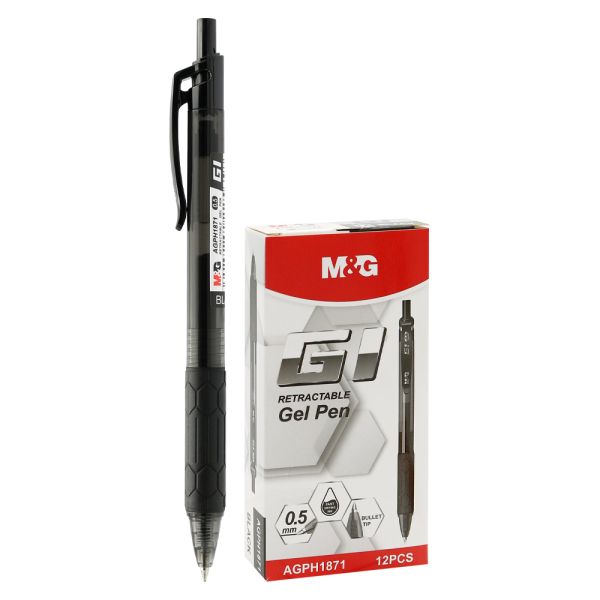 Pero gélové M&G G1 (0,5 mm) - čierna náplň
