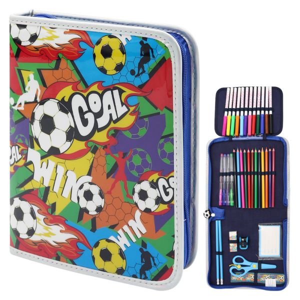 Výtvarná sada /veľký peračník 36 ks - Football