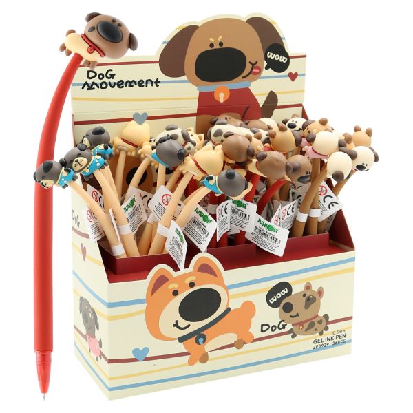 Pero gélové JUNIOR Dog 0,5 mm - modré