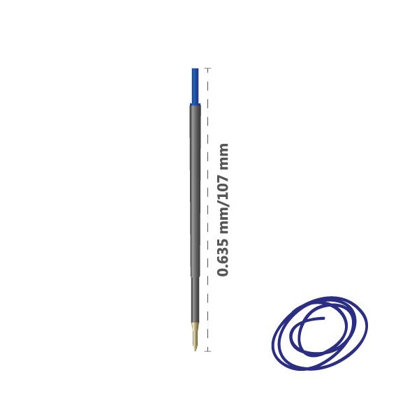 Náplň guľôčková KOH-I-NOOR 4443 - modrá