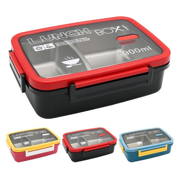 Obedový box pre deti HSD9010M, 900ml (mix 3 farieb)