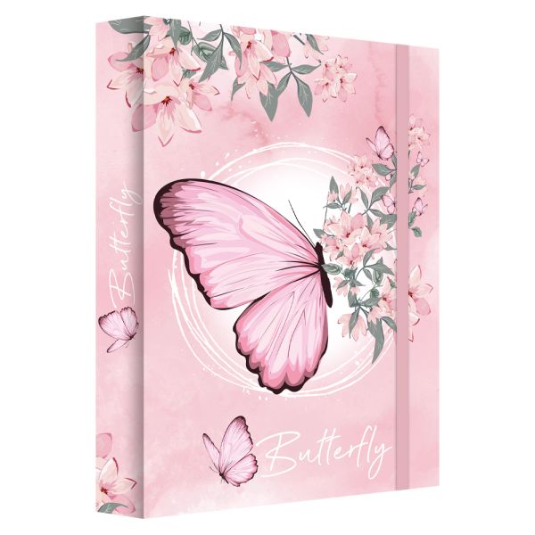 Box na zošity A4 Jumbo MAX JUNIOR S8 - Butterfly