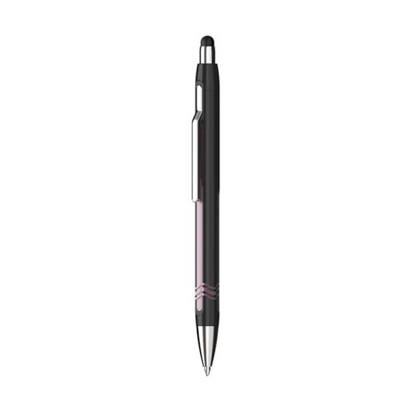 Guľôčkové pero SCHNEIDER Epsilon Touch, black-pink 0,7 mm  pre dotykové zariadenia