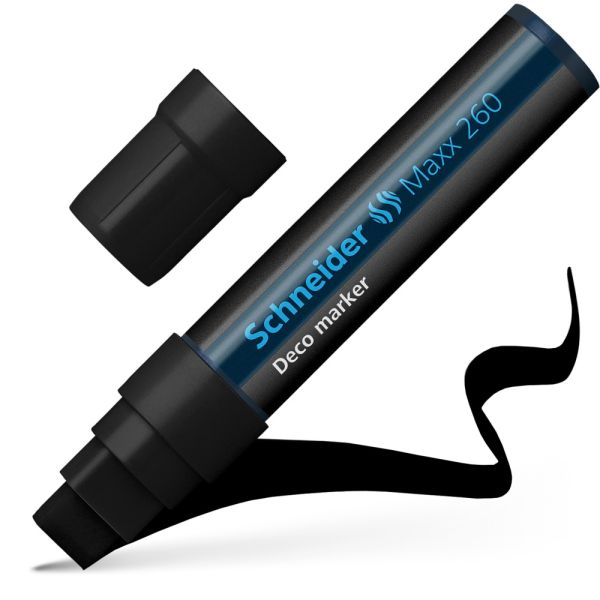 Popisovač kriedový Schneider Maxx 260 - čierny