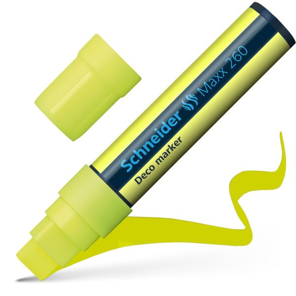 Popisovač kriedový Schneider Maxx 260 - žltý