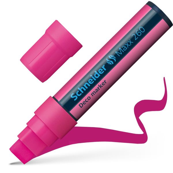 Popisovač kriedový Schneider Maxx 260 - ružový