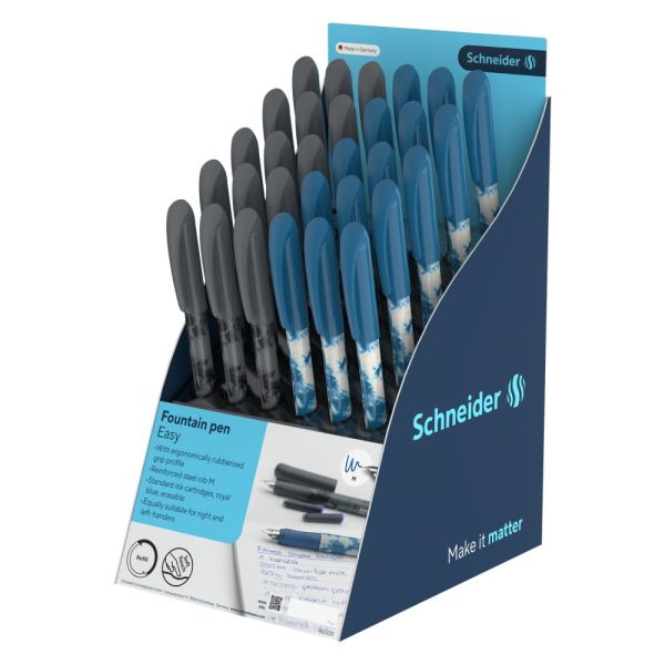 Pero plniace Schneider Easy - modrá náplň (mix /cena 1ks)