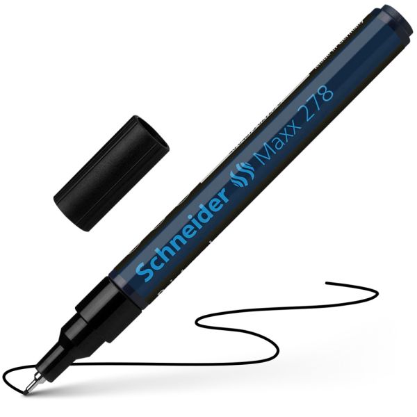 Popisovač Schneider Maxx 278 PM - čierny