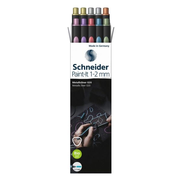 Popisovač Schneider Paint-It 020 Metalický, hrot 1-2mm