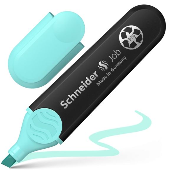 Zvýrazňovač Schneider Job pastel - tyrkysová
