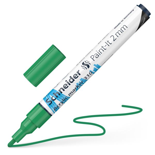 Popisovač Schneider Paint-It 310 Acrylic Marker 2mm - green