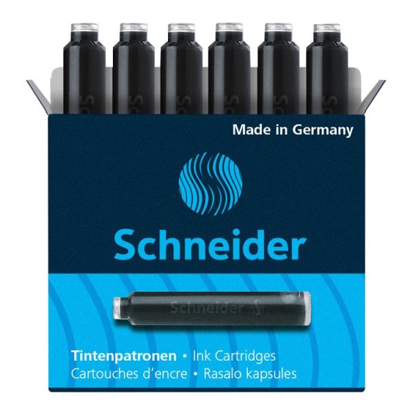 Bombičky Schneider 6 ks - čierna náplň