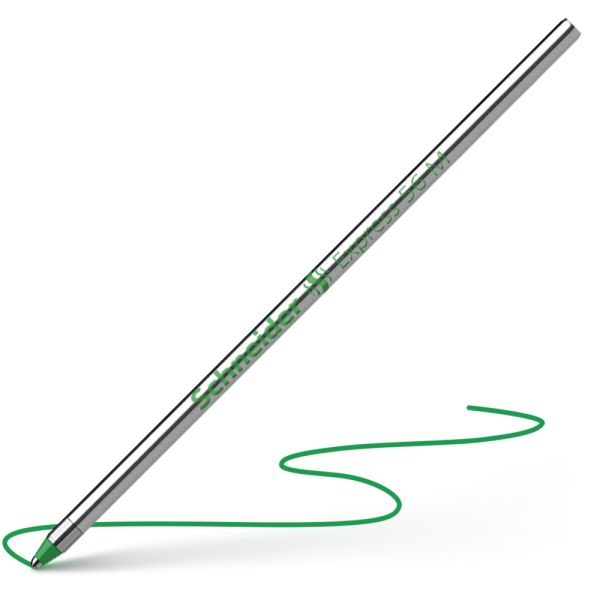 Náplň guľôčková Schneider 56 7204 - zelená náplň