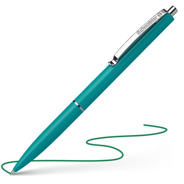 Pero guľôčkové Schneider K15 zelené 3084 - zelená náplň