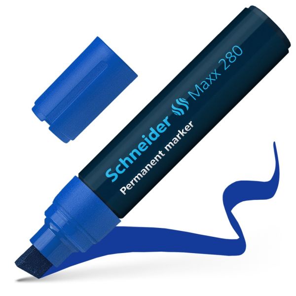 Popisovač Schneider Maxx 280 permanent - modrý