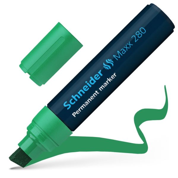 Popisovač Schneider Maxx 280 permanent - zelený